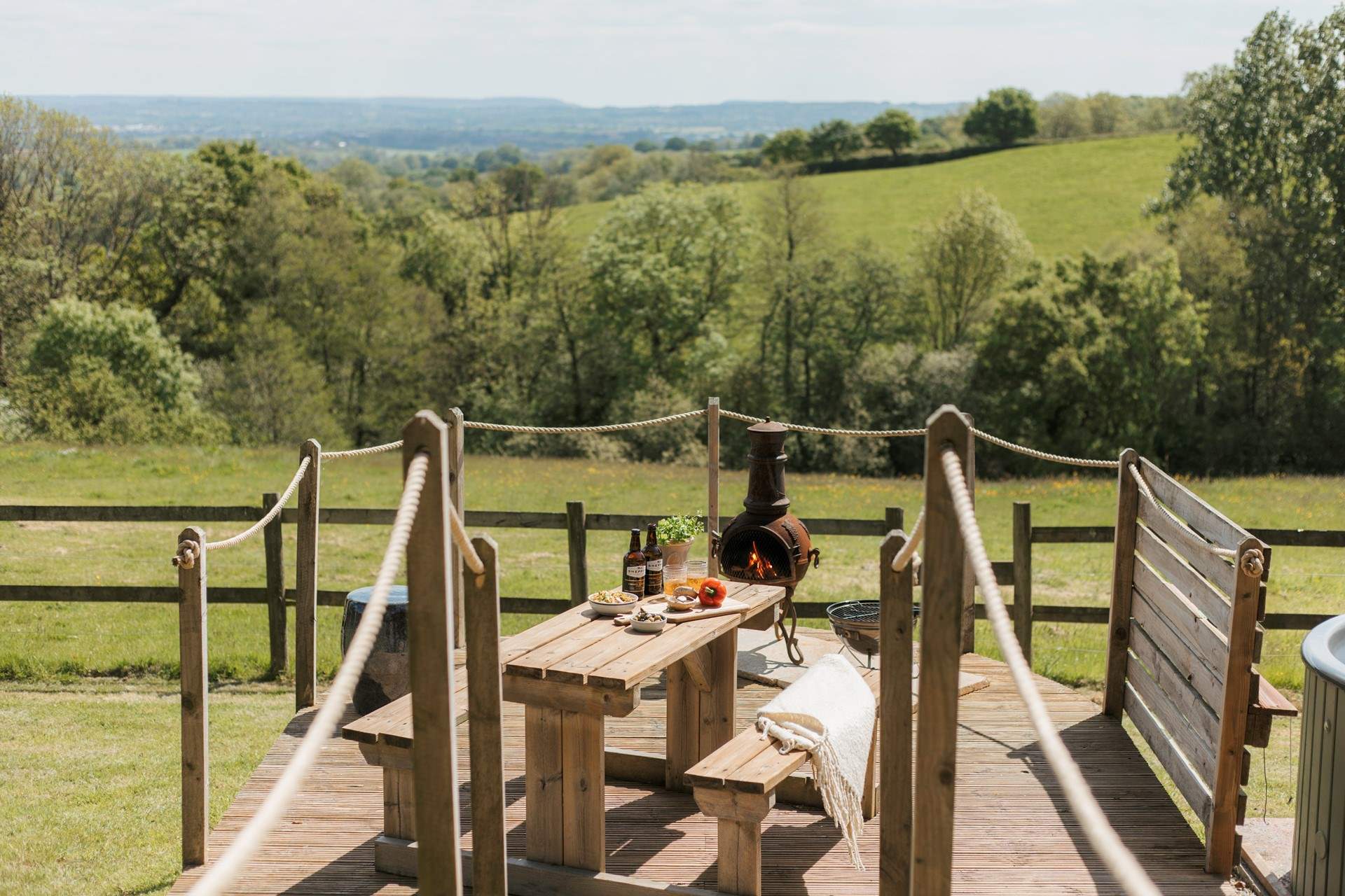 What a location to sit and watch the world go by. 