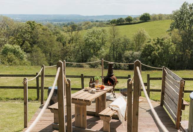 What a location to sit and watch the world go by. 