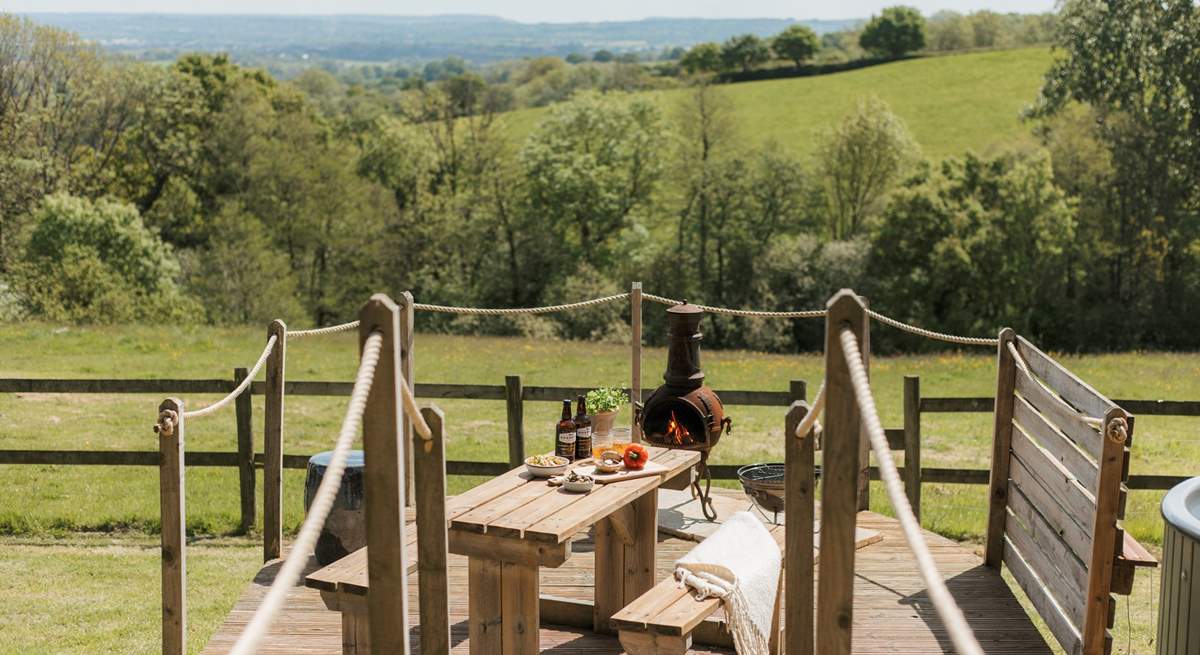 What a location to sit and watch the world go by. 