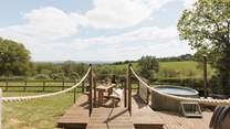Relax on the sun soaked deck or roam the enclosed garden with your beloved pooch in tow!