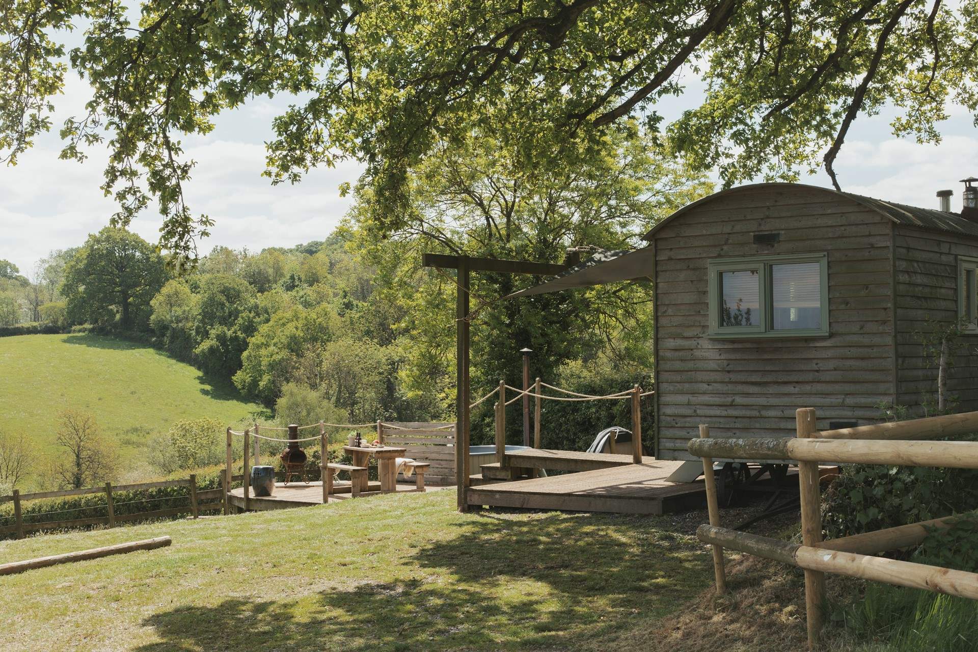 Step out to your sun-soaked veranda. 