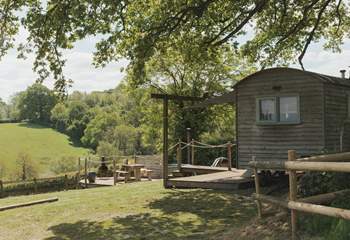 Step out to your sun-soaked veranda. 