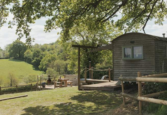 Step out to your sun-soaked veranda. 