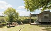Perched in the rolling countryside, Shepherd's Oak boasts idyllic views of rural green pastures and gentle hills. - Thumbnail Image