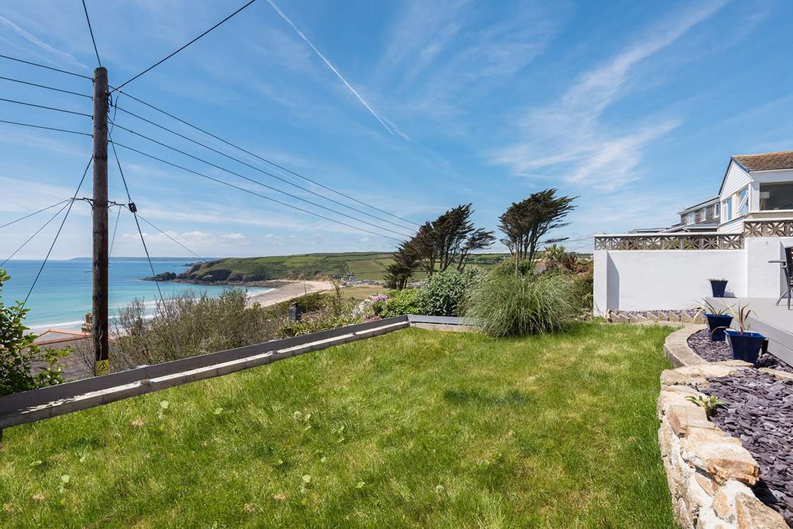 The views from the garden are fantastic.