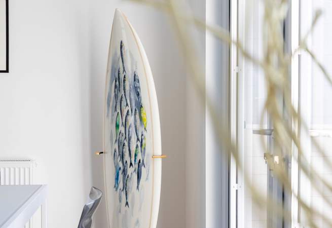 Beautiful finishes throughout this seaside home.