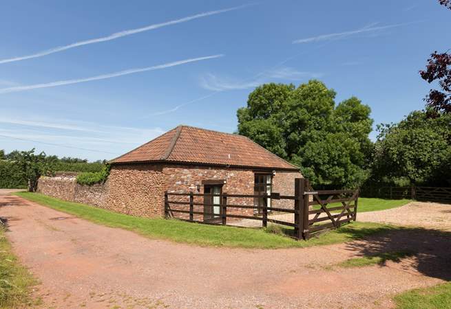 Orchard Barn is a detached barn conversion in the fringes of the Quantock Hills.