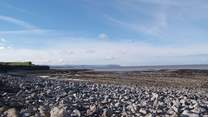 Where the Quantock Hills dip down to the sea, you will find this amazing Jurassic Beach at Kilve.A wonderful place to explore rock pools and rock formations