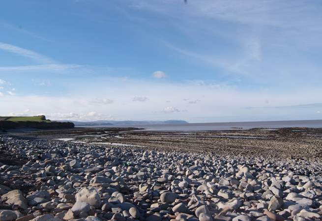 Where the Quantock Hills dip down to the sea, you will find this amazing Jurassic Beach at Kilve.A wonderful place to explore rock pools and rock formations