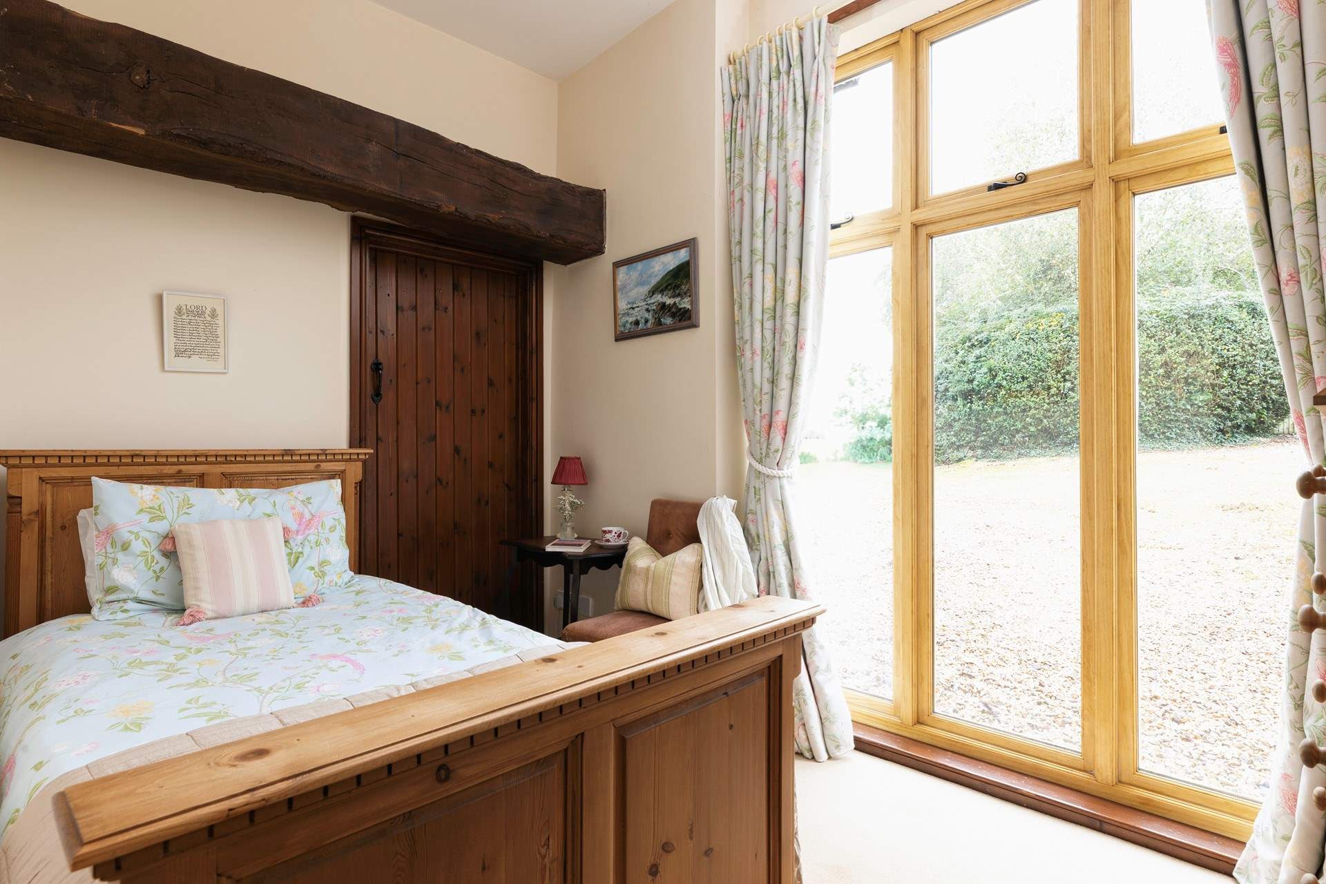 Bedroom 2 is so bright and welcoming.