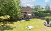 The Barn has a really large, level and fully enclosed garden. An ideal safe place for a great run around for children or of course four legged friends. - Thumbnail Image