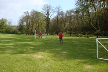 The perfect way to tire any football fanatics, the only squabble is who is going in goal!