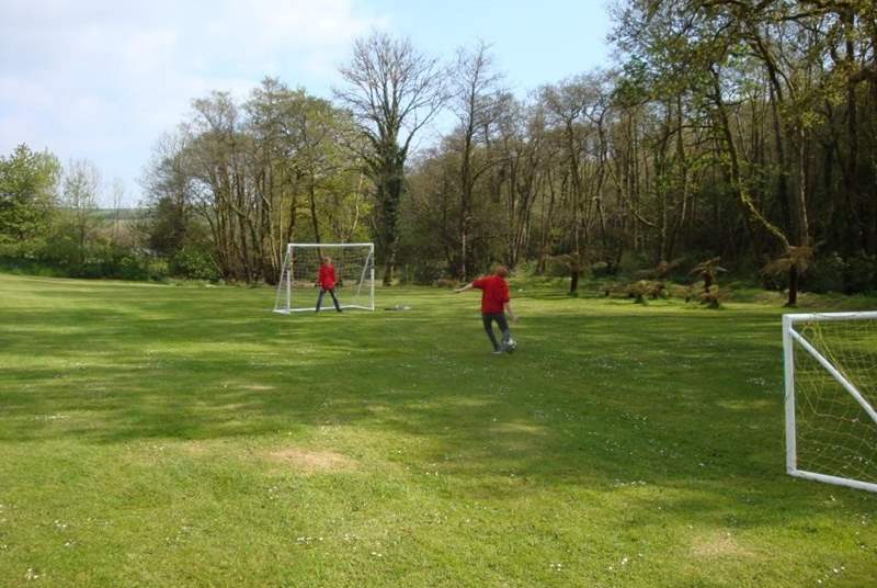 The perfect way to tire any football fanatics, the only squabble is who is going in goal!