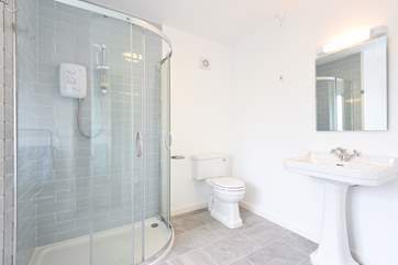 The en suite shower-room to Bedroom 1.
