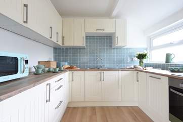 The kitchen-area.