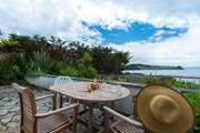 Dine al fresco from the terrace.