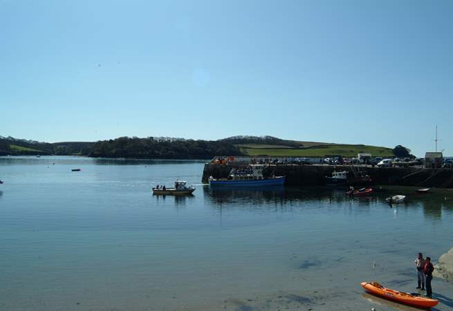 A regular ferry service operates between St Mawes and Falmouth.