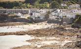 The stunning beach at Portscatho at low tide. - Thumbnail Image