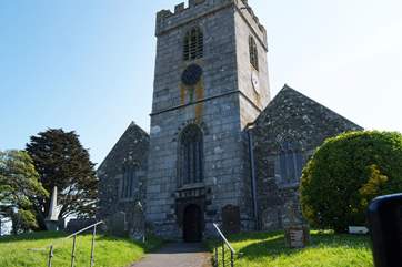 The 15th Century church of St. Akervnus can be found on the village square where on summer evenings you may catch the local Brass Band or the male voice choir.