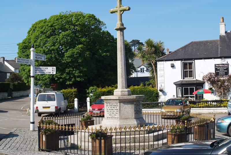 The pretty villlage of St Keverne really comes alive at the annual festivals of the Ox Roast, Carnival and Rodeo, and just a stones throw from The Old Stone Workshop!