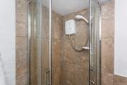 The shower-room on the ground floor.
