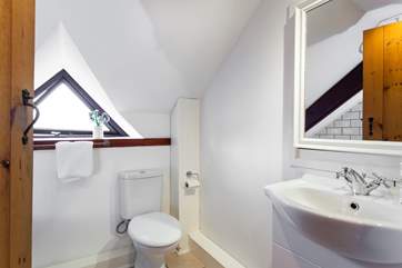 The family bathroom on the first floor.