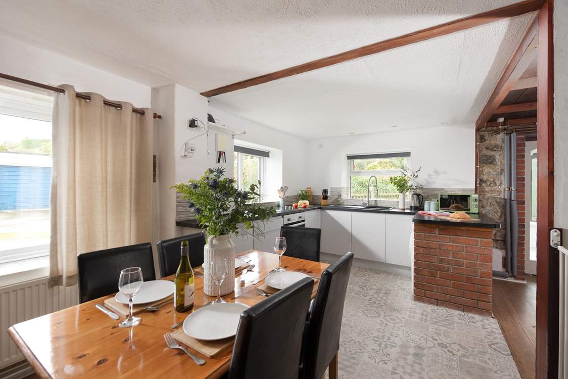 An open and inviting living space awaits where you can socialise with your designated chef.