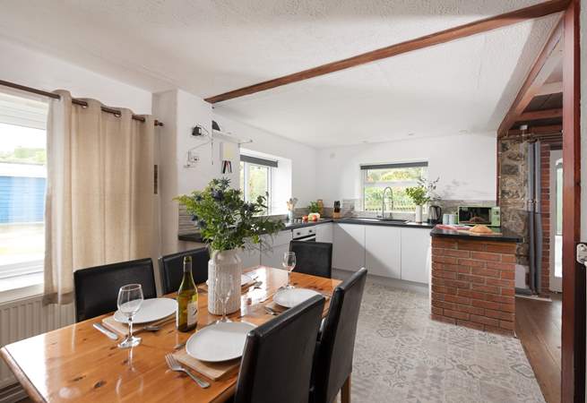 An open and inviting living space awaits where you can socialise with your designated chef.