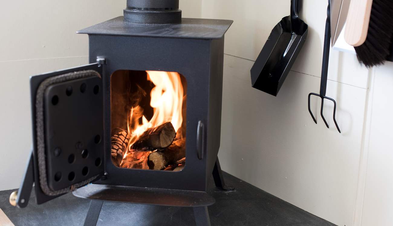 Light the fire and get cosy. 