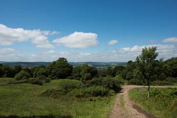 You are welcome to wander the grounds of Wykeleigh which has the most fabulous views from most spots.