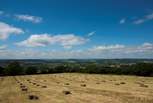 You will experience miles and miles of uninterrupted countryside.