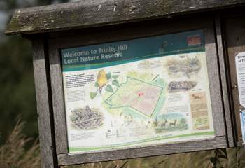 Trinity Hill Nature Reserve is within walking distance.