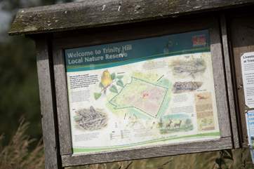 Trinity Hill Nature Reserve is within walking distance.
