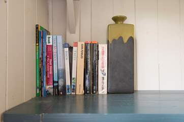 You are more than welcome to borrow a book to read.
