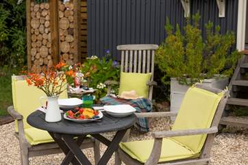 Enjoy a leisurely breakfast before heading out for the day.