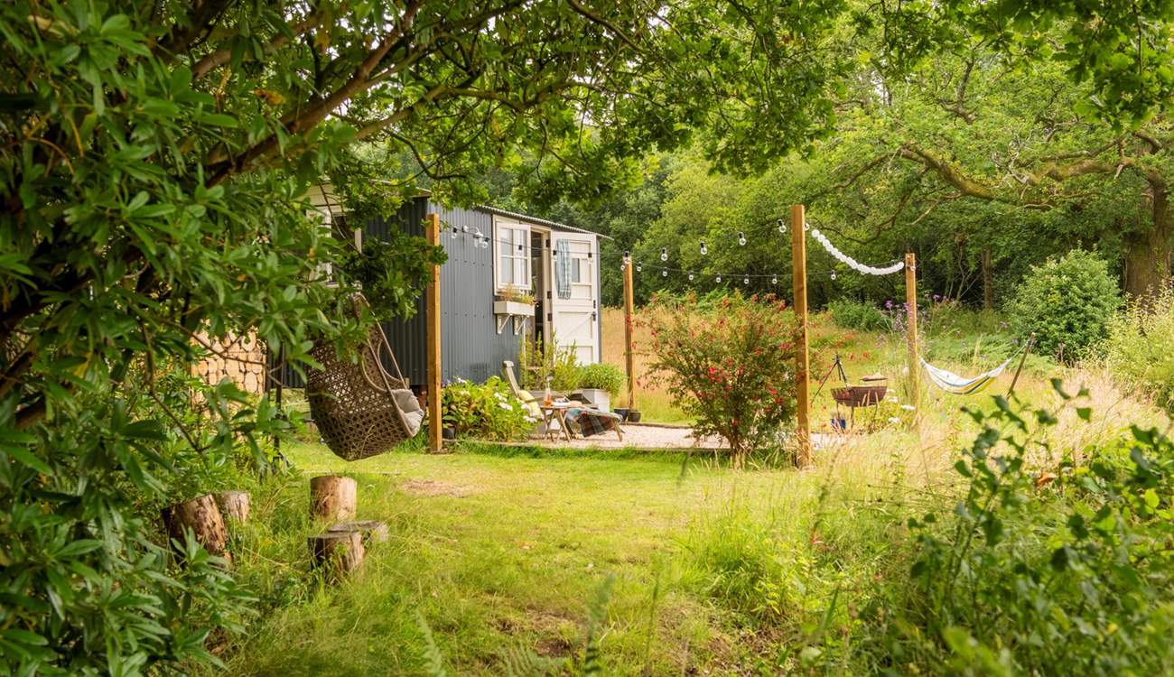 Tucked away in a peaceful paradise...
