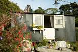 A magical shepherd's hut to retreat to with the one you love most. 