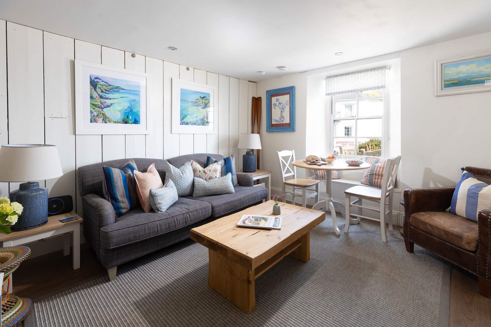 Sit at the dining table and chat about the adventures of the day.