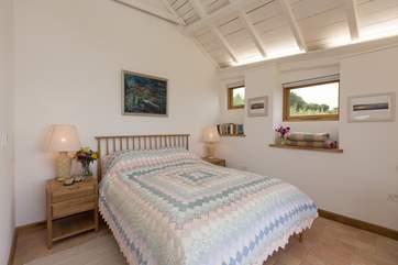 Bedroom 1 with a comfortable 5ft double bed.