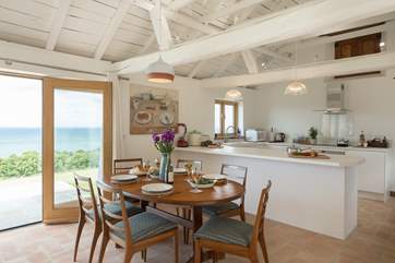 This open plan space is perfect for spending time together.
