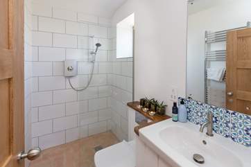 The wet-room.