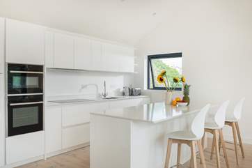 The stunning kitchen.