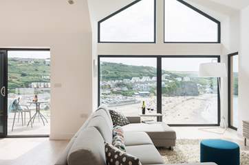 This light airy space is designed to connect you to the outdoors.