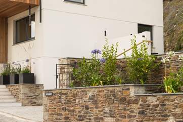 There is a parking space at the house and further parking can be found in the road or down in the village.