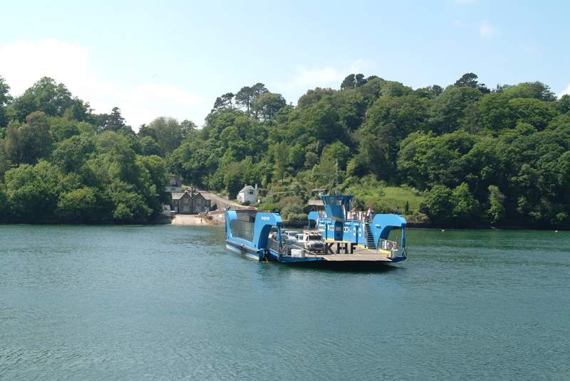 The King Harry ferry crosses the River Fal and gives easy access to the pretty cathedral city of Truro and the bustling maritime town of Falmouth.