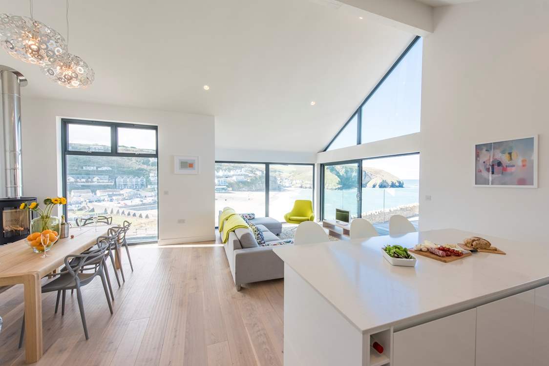 Open plan living at its best.