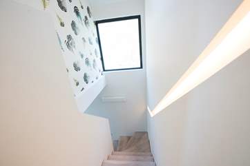 Even the stairs are a design feature.