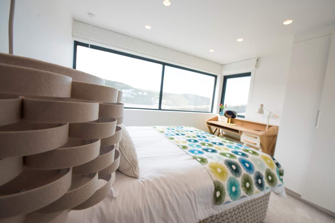 The views from the double bedrooms are very special.