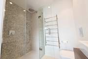 The main bedroom en suite shower-room with large cubicle for maximum shower enjoyment.