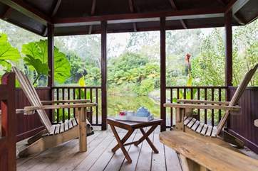 A lovely place to relax with your morning coffee.